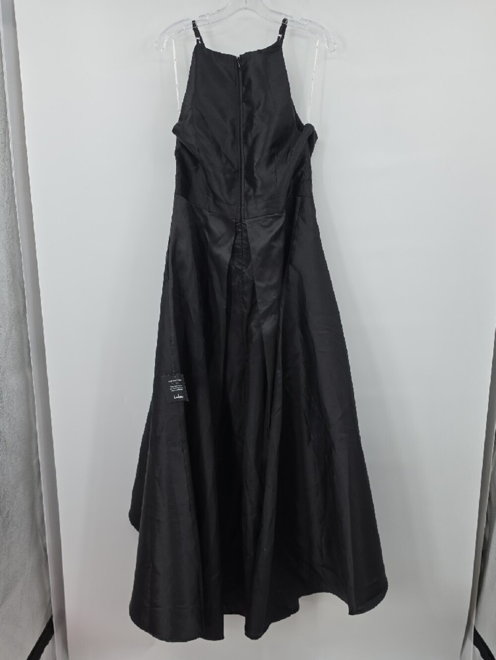 Lulus Broadway Show Black High-Low Gown Size XL - Picture 4 of 9
